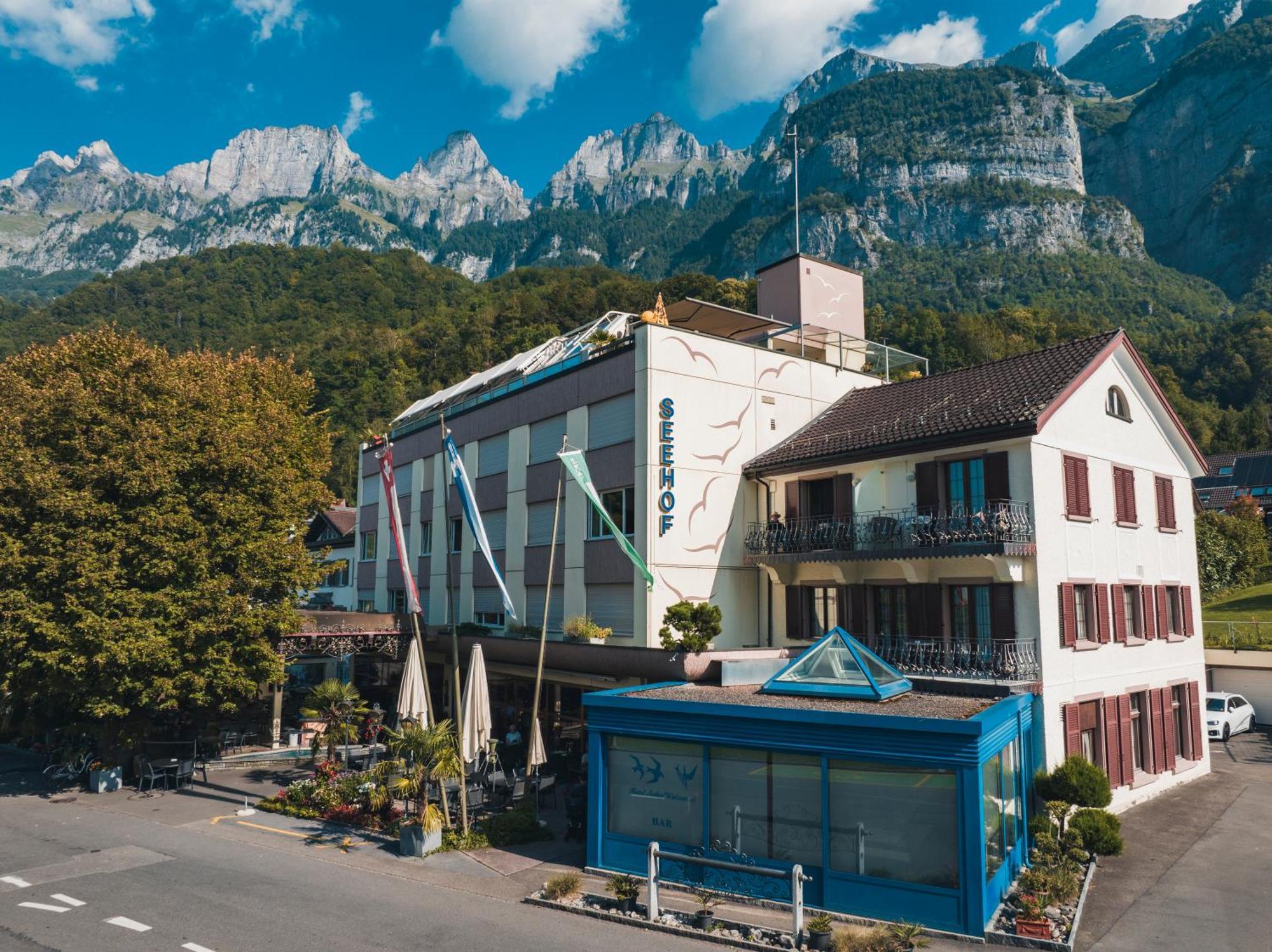 Hotel Seehof Superior Walenstadt Exterior foto